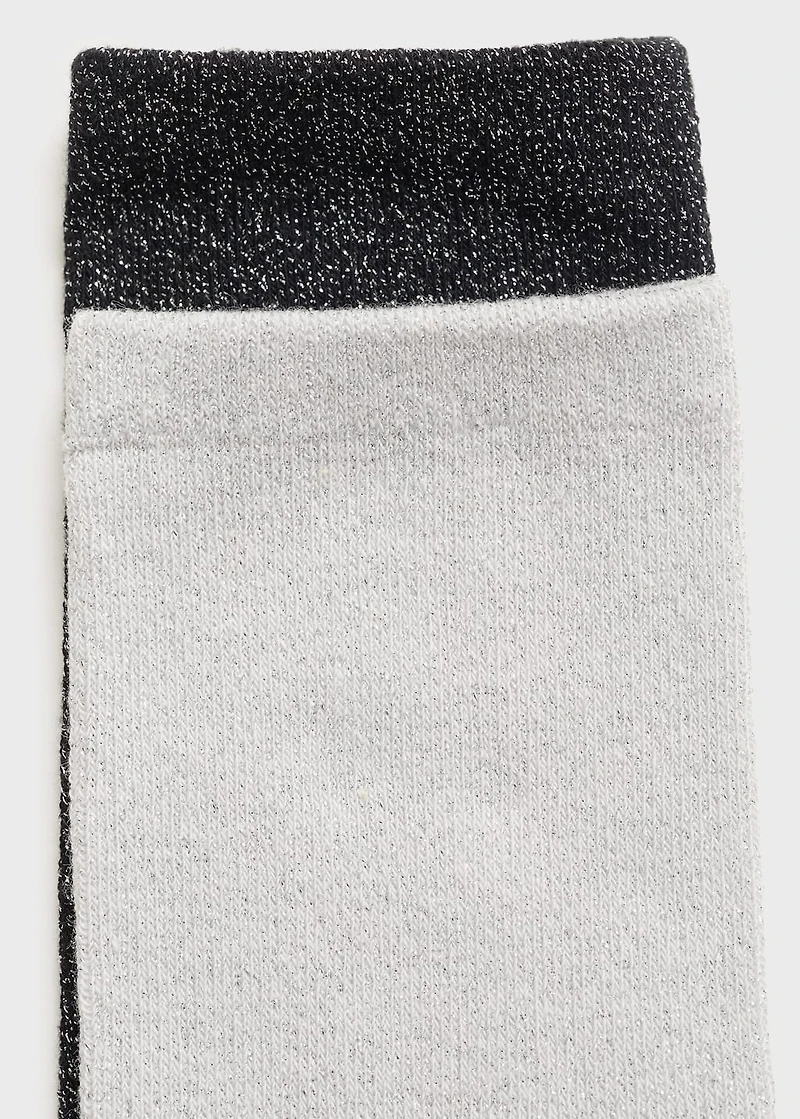 2 pack lurex socks