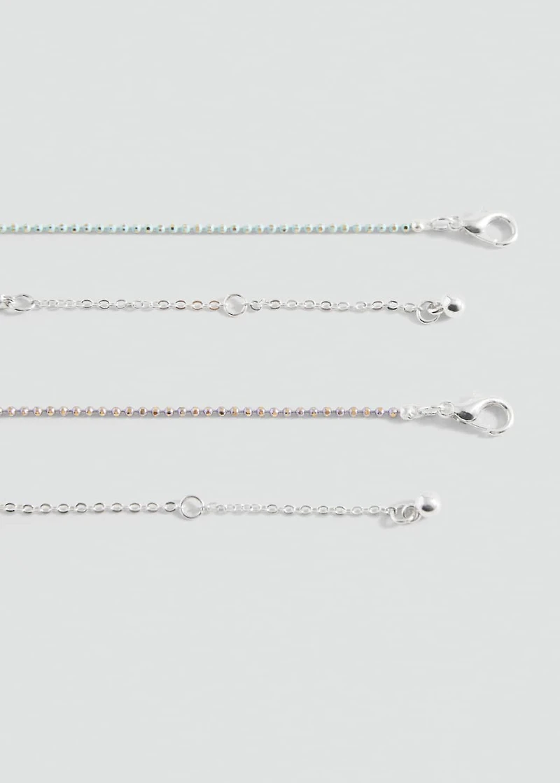 Combined necklace pack