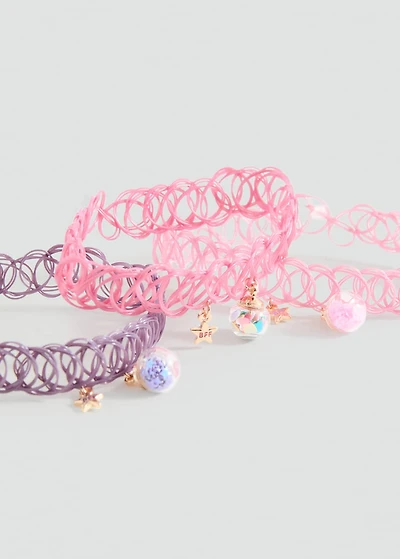 Pack of 3 chokers