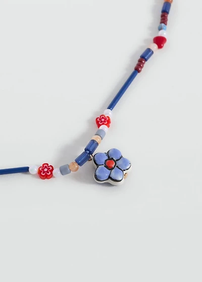 Mixed bead necklace