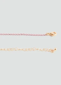 Letters bead necklace