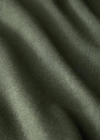 Cotton hemstitched tablecloth for 6 to 8 diners