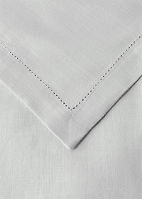Cotton hemstitched tablecloth for 6 to 8 diners