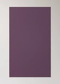 Resin-coated 100% linen tablecloth with contrasting overlock for 6 to 8 diners