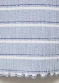 Striped cotton t-shirt