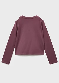Cut-out t-shirt