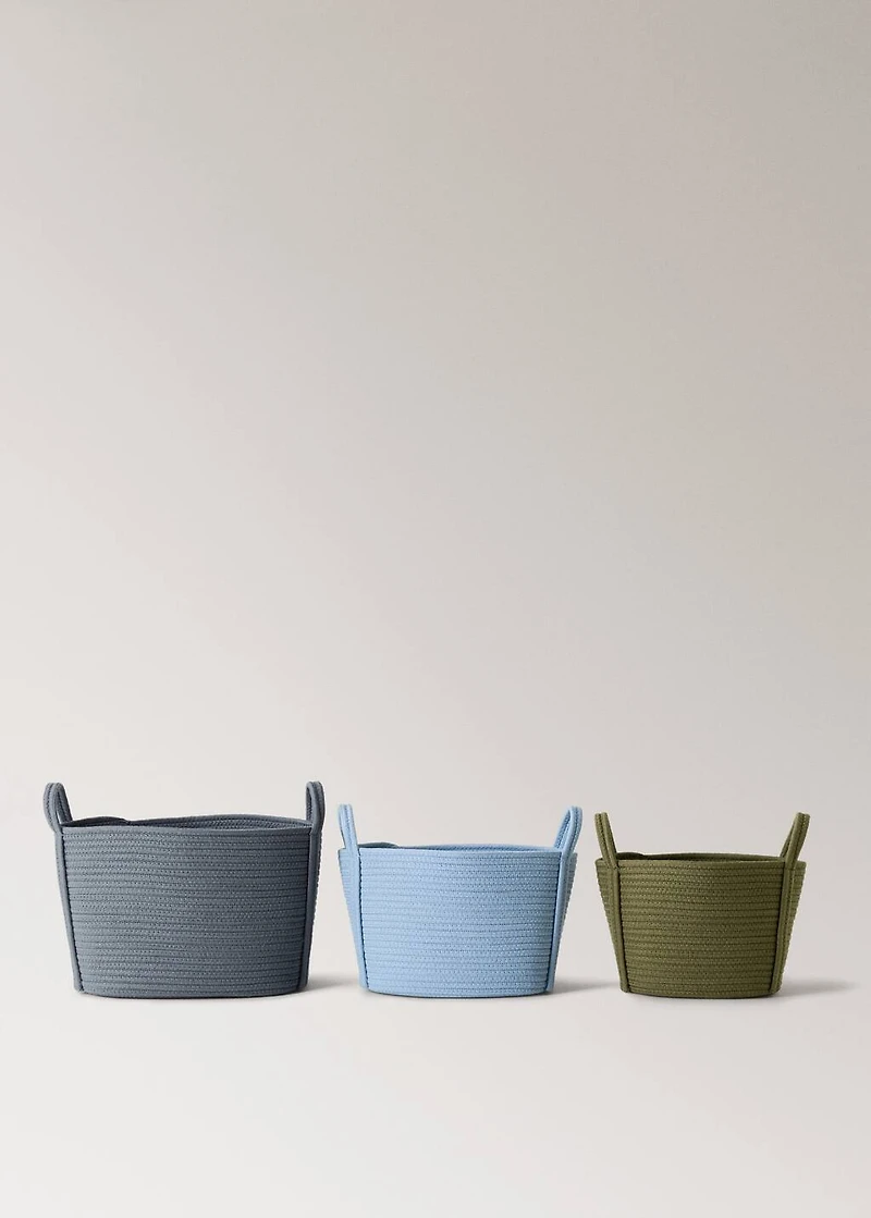 cotton children's basket