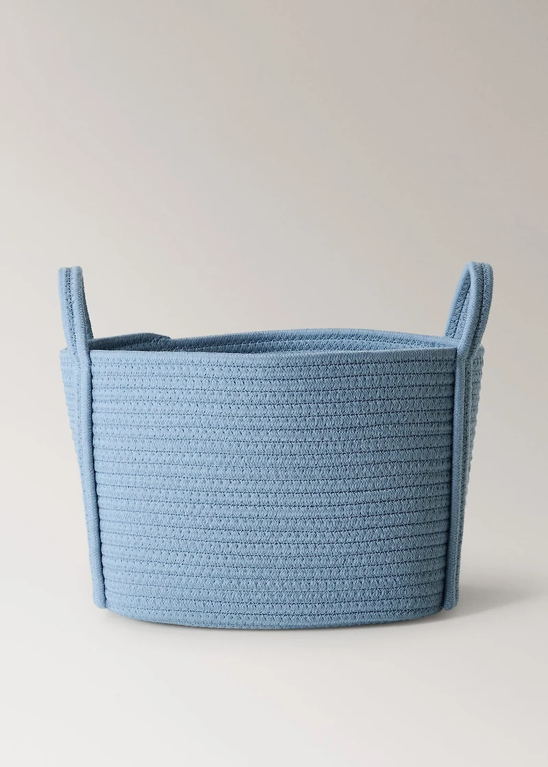Medium cotton children's basket