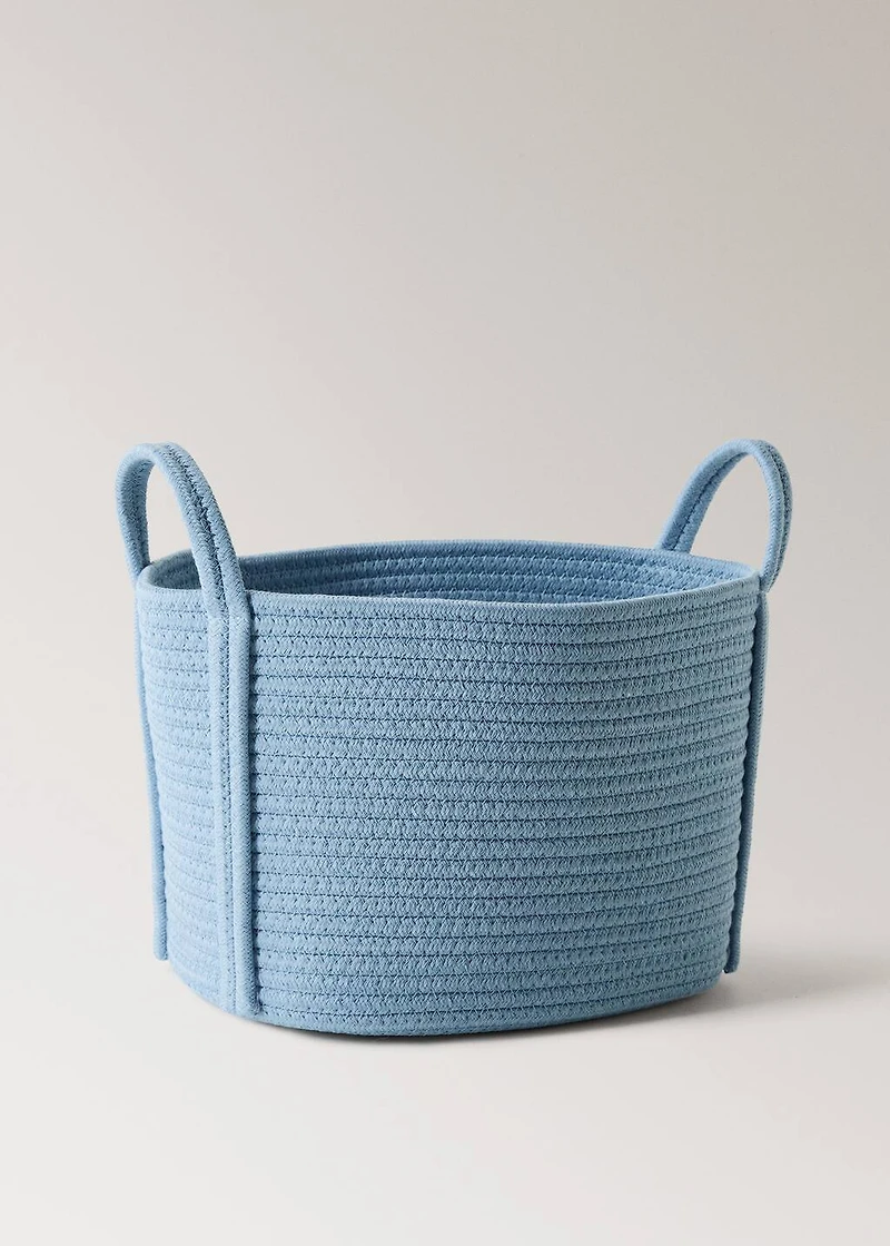 Medium cotton children's basket
