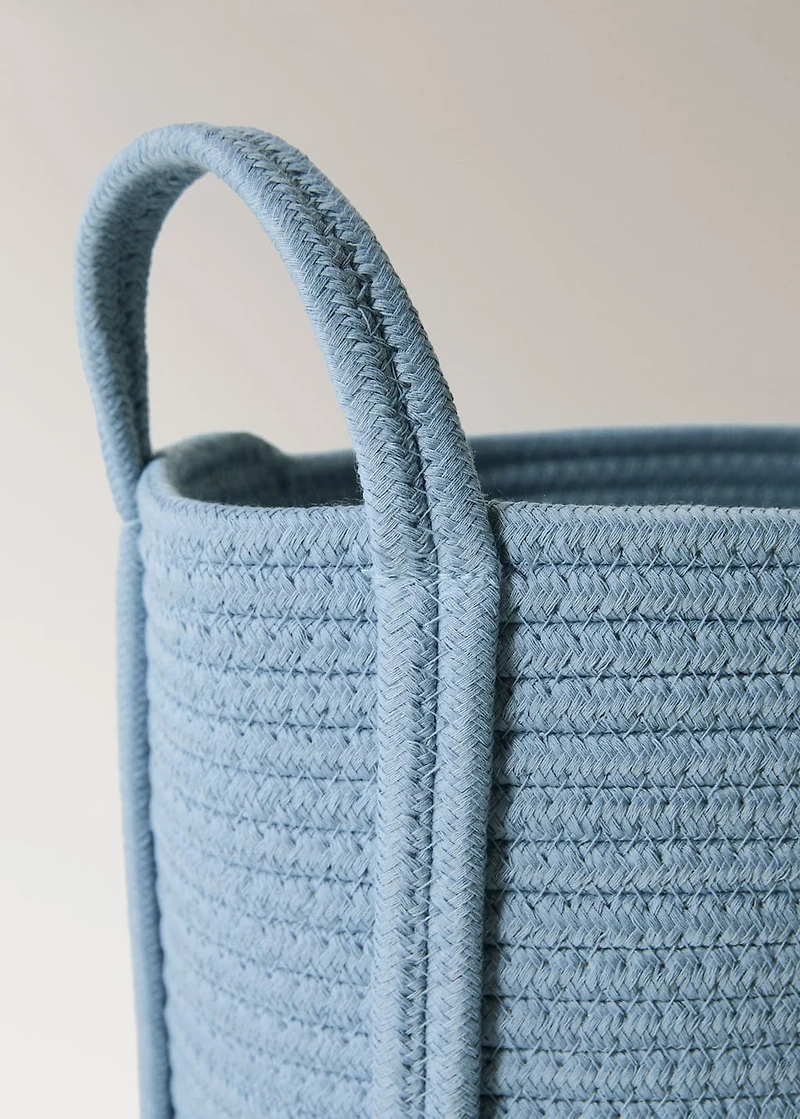 Medium cotton children's basket
