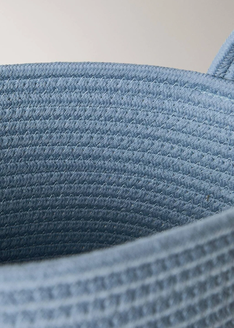 Medium cotton children's basket