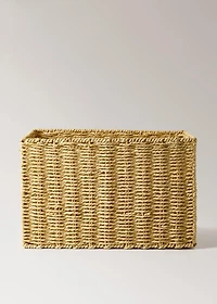 Large colored paper basket