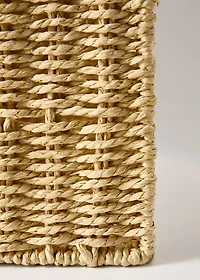 Large colored paper basket