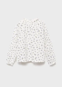 Floral cotton t-shirt