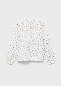 Floral cotton t-shirt