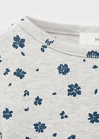 Floral-print t-shirt