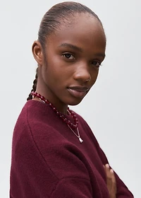 Star knitted sweater