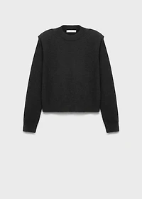 Knitted wool blend sweater