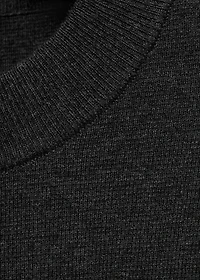 Knitted wool blend sweater