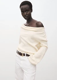 Cowl neck sweater