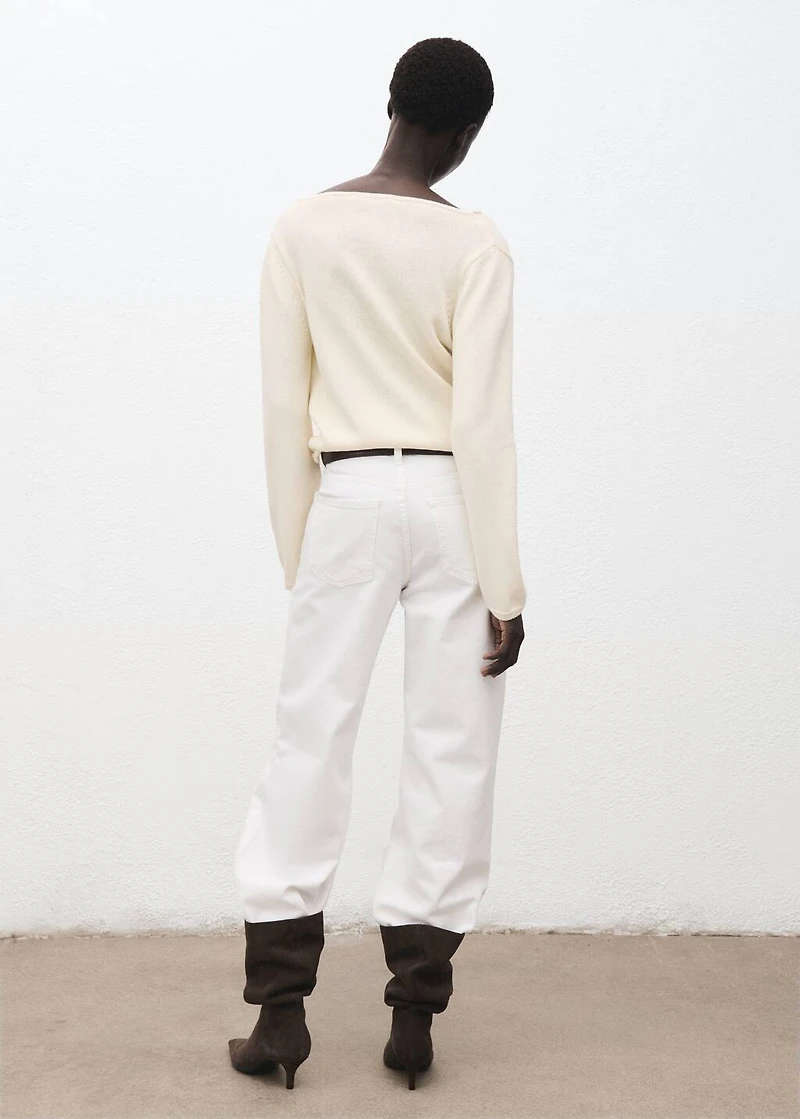 Cowl neck sweater