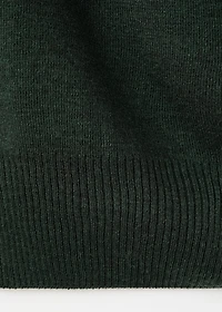 Short-sleeved top with draped neckline