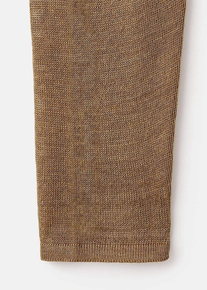 Wool-blend turtleneck sweater