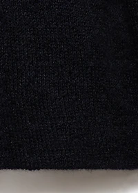 Semitransparent knitted sweater