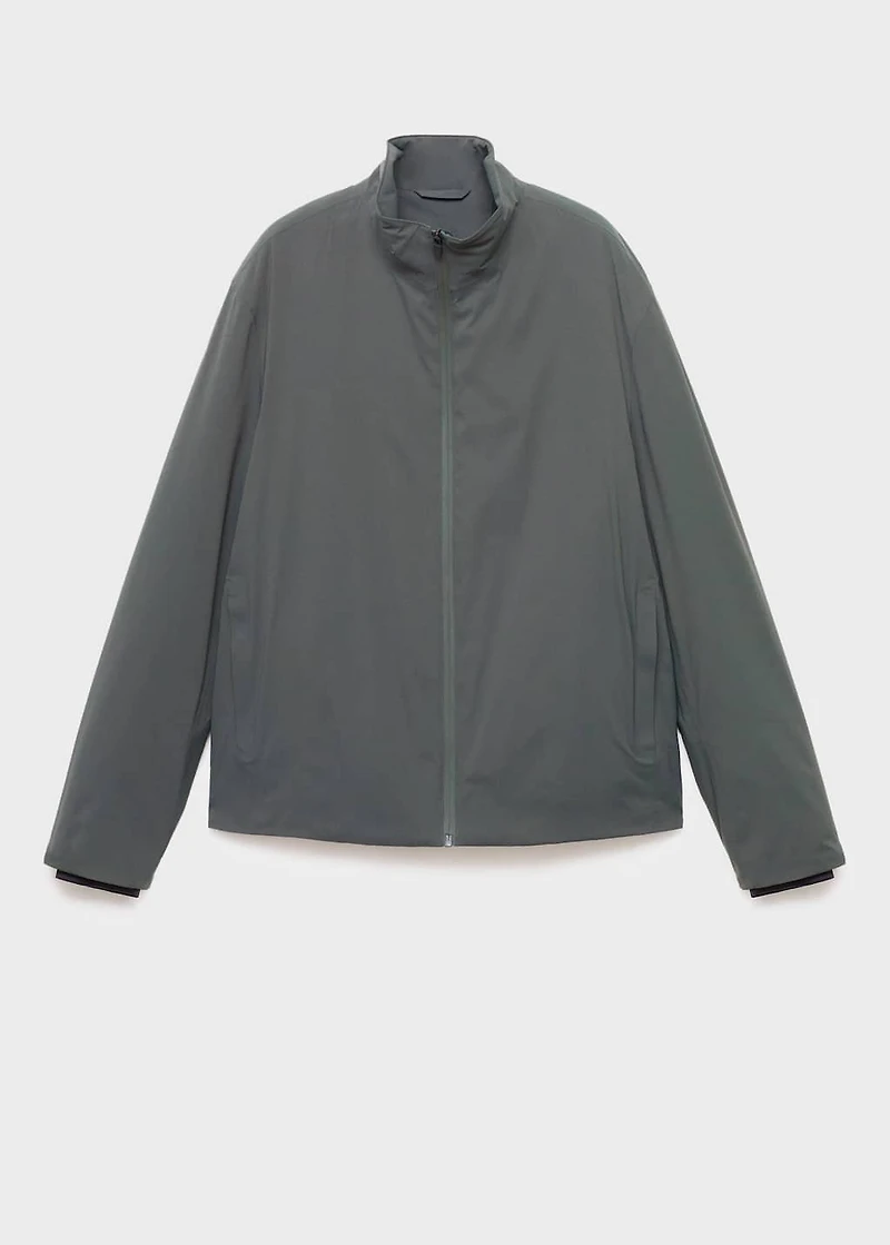 Waterproof jacket with Thermolite® padding