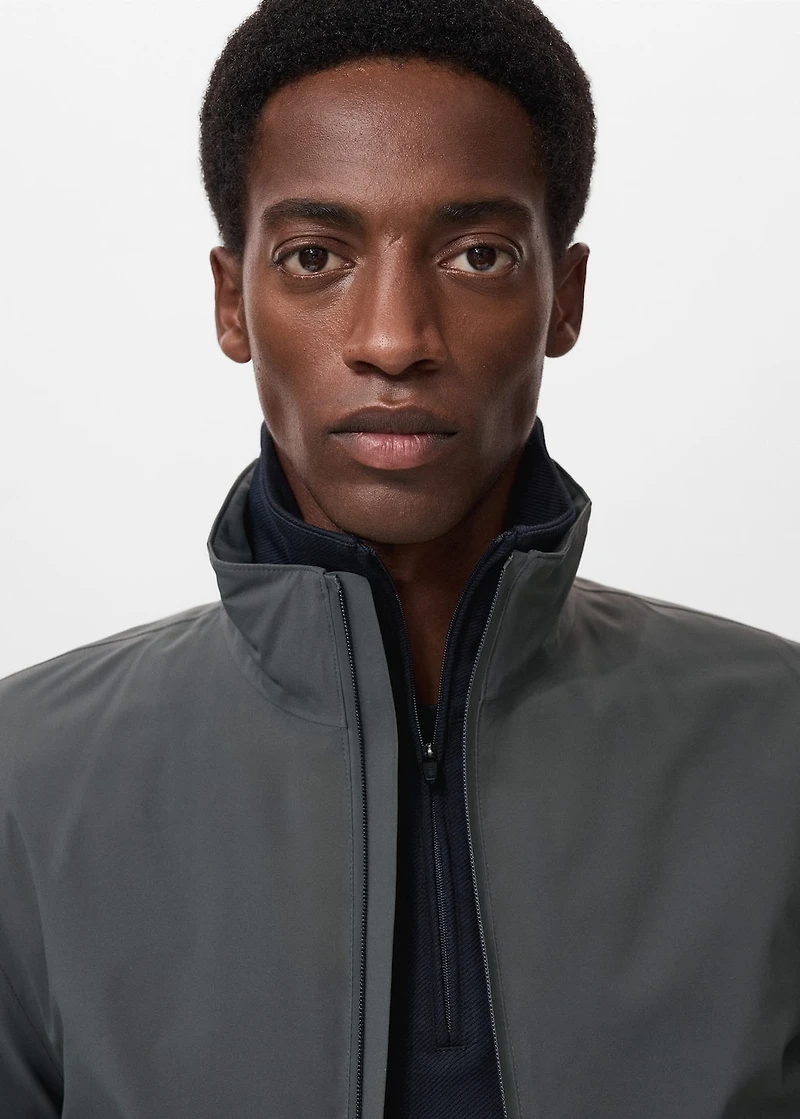 Waterproof jacket with Thermolite® padding