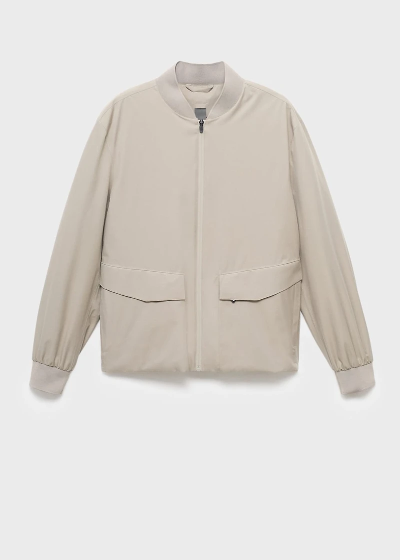 Technical waterproof jacket
