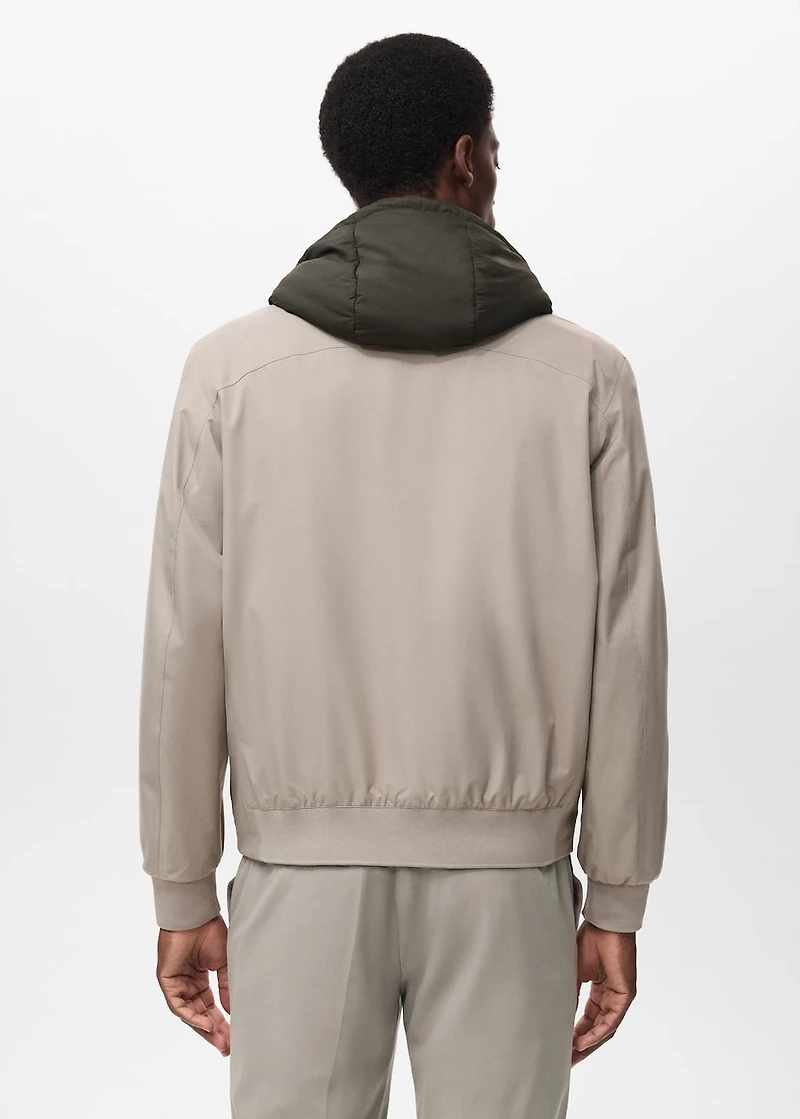 Technical waterproof jacket