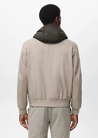 Technical waterproof jacket