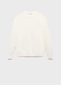 Fine-knit sweater