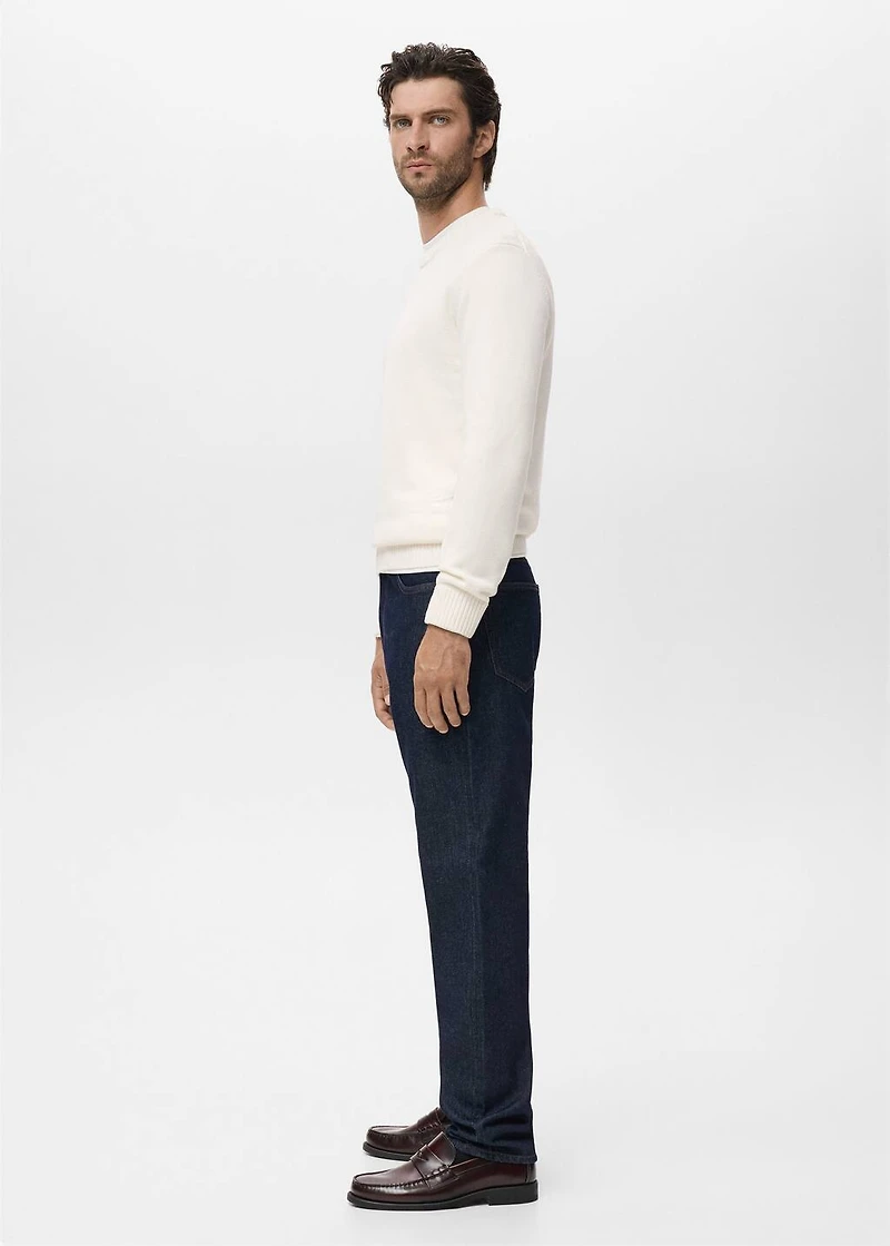 Fine-knit sweater