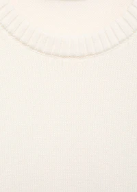 Fine-knit sweater