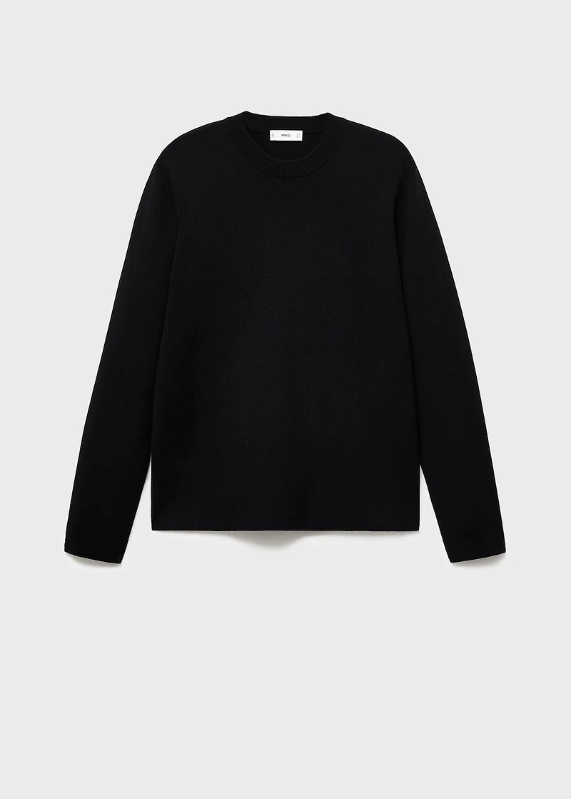 Medium-knit regular-fit sweater