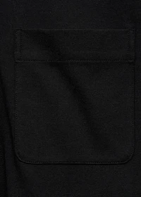 Zip-up sweatshirt with pocket