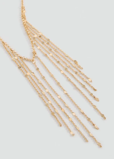 Long triple necklace