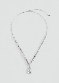 Padlock chain necklace