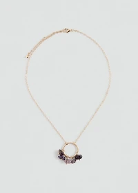 Stones pendant necklace