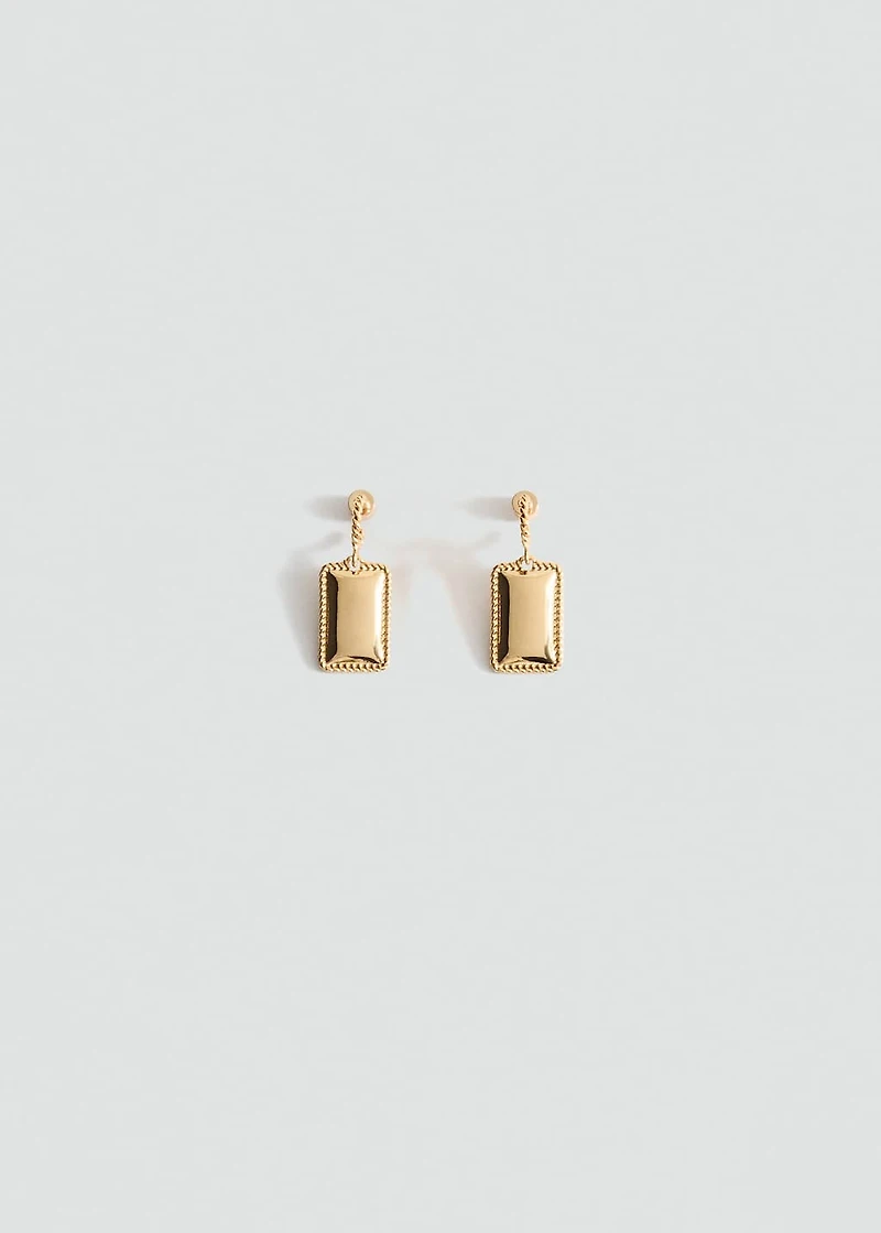 Pendant-design earrings