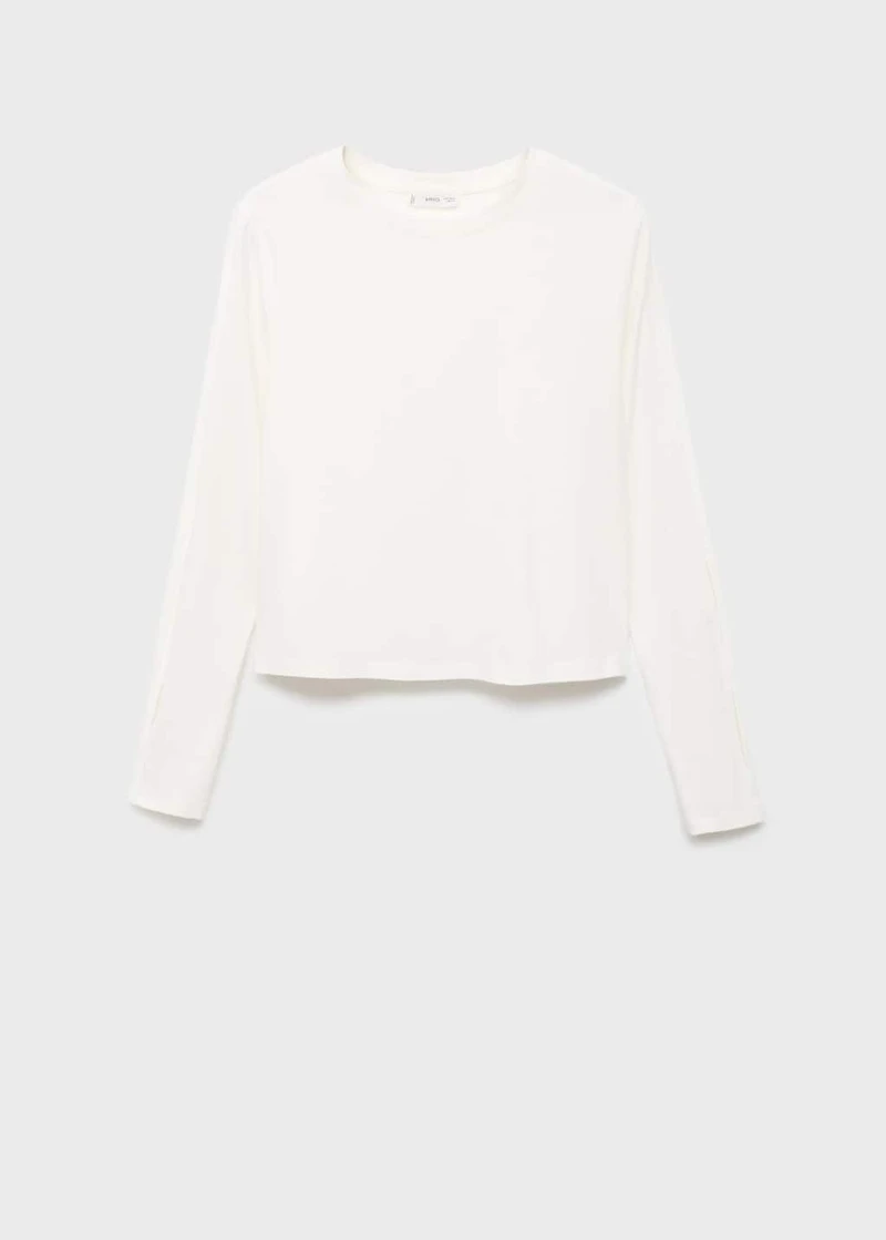Cut-out t-shirt