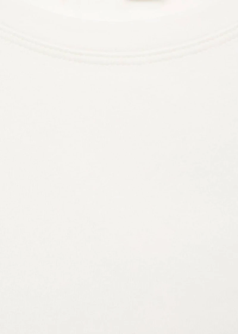 Cut-out t-shirt