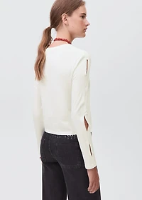 Cut-out t-shirt