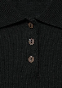100% wool polo-neck sweater