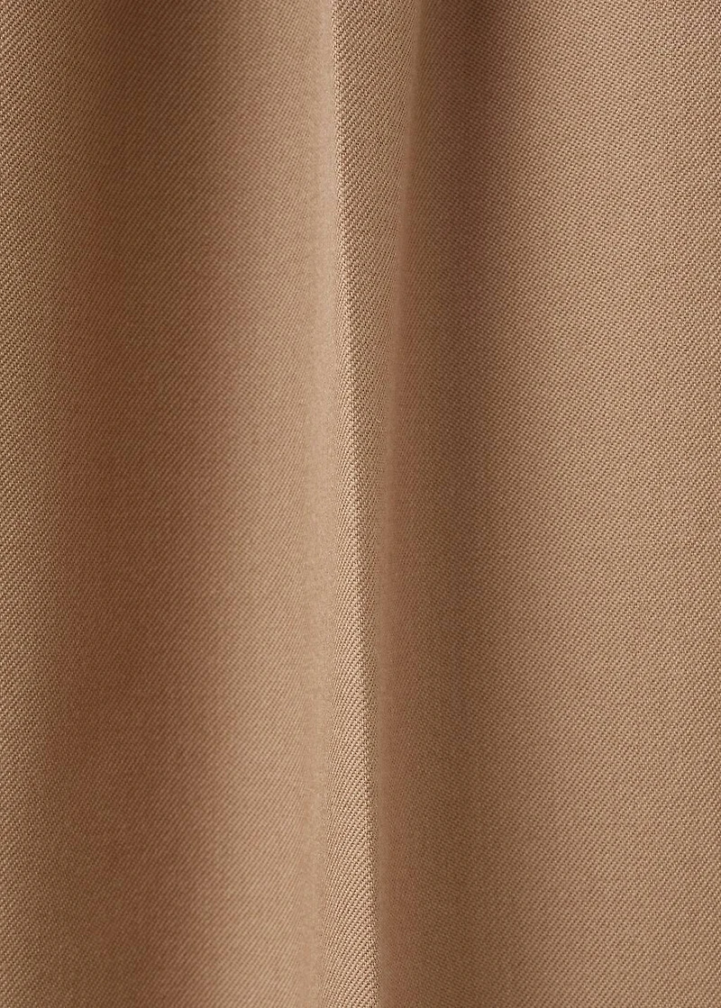 100% wool pants with elastic waist