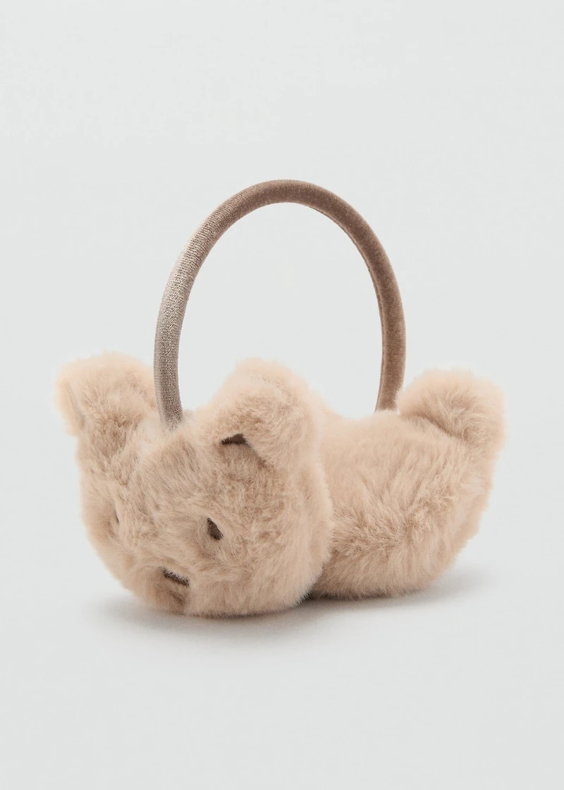 Bear-design earmuffs