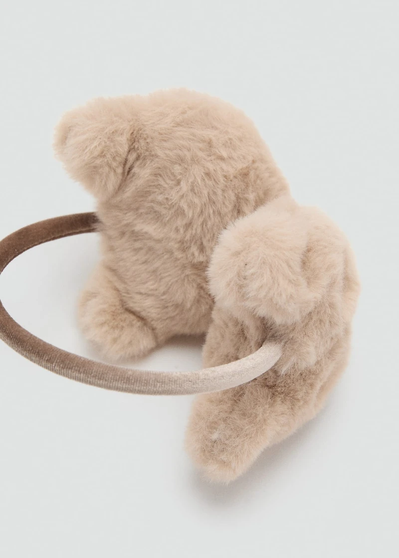 Bear-design earmuffs
