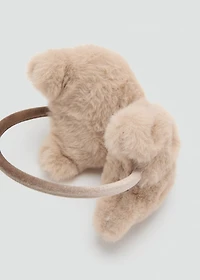 Bear-design earmuffs